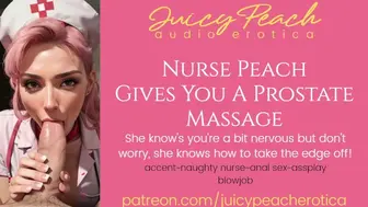 Nurse Peach Gives You A Prostate Massage