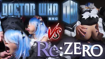 Dr Who Vs Rem (Re: Zero) - The Doctor Fucks For The Fate Of The World