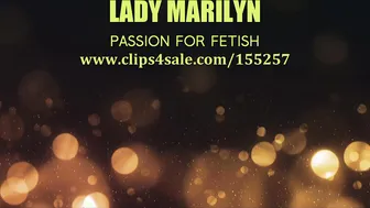 Lady Marilyn And Slave Johnny Lick Pussy