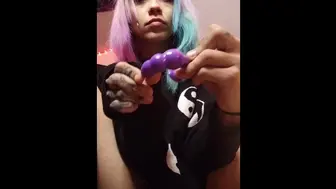 New Anal Toy Tease