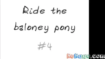 Granny's Big-Ass Baloney Pony Ride