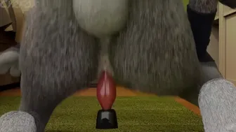 Judy Hopps Homemade Cellphone Dildo Ride Video