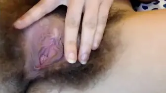 Bushy 18-Year-Old Amateur Pussy