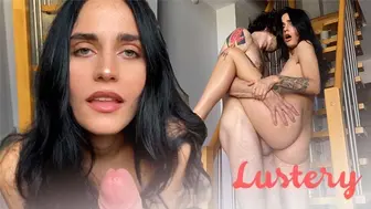 Gorgeous Amateur Model Sucking & Fucking By Stairs - Lustery