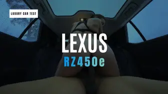 Car Test Lexus - Public Car Sex W/ Maya Mack