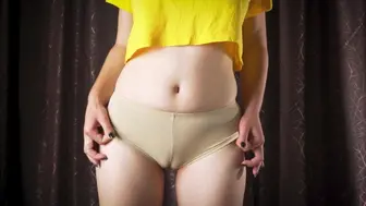 Camel Toe Asmr Tease In Vintage Panties