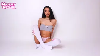 Loser Gooning Joi Bliss By Majesty Natalie (Edging, Thigh High Socks, Latina, Jerk Off Instruction))