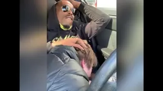 In Public Getting Bbc Sucked In Traffic Til I Cum Down Her Throat