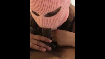 Punjabi Girlfriend Sucks Big Dick. Pov Blow Job. Masked Couple. Part 1 Of 2