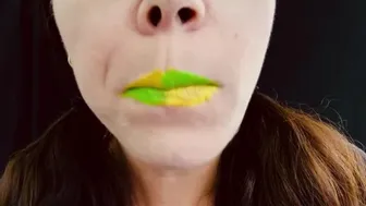 Asmr Sensually Eating Gold Kiwi Fruit Mouth Close Up Fetish By Pretty Milf Jemma Luv