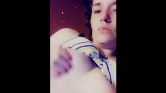 Petite Little White Girl Gives A Tease After Recovery Of Having Her Baby