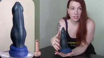 Lily O'riley Reviewing Medium David By Bad Dragon (Sfw)