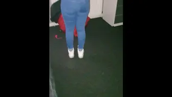 Step Son Can't Stop Fucking Step Mom In Tight And Tiny Levi's Jeans