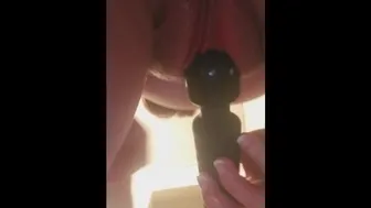 Pregnant Milf Close Up Squirt With Toy