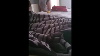 Step Sister Hiding Step Brother From Mom (He Slips His Cock In