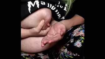 Hand Expressing Milk From My Dd Breasts