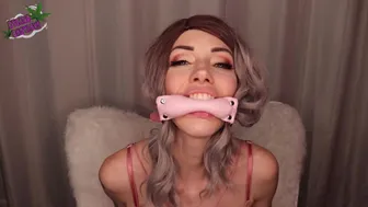 Pink Gag Drooly Joi