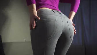 Worship My Phat Ass In Tight Denim Jeans 4K