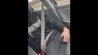 Flashing Dick In The Car