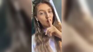 Sexy Girl Masturbates On The Train Porn Video