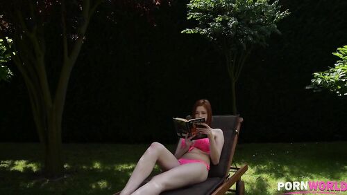 Redhead Teenager Olivia Fucked Balls Deep In The Outdoors Gp1085