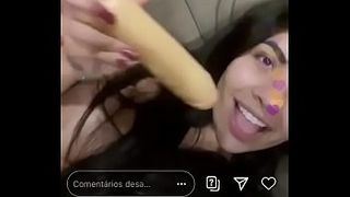 Carol Gostosa Leaked Insta Live In Brazil