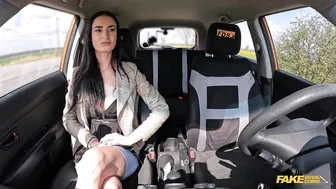 Mature Driving Instructor Sylvia Sin Fucks Nervous Student