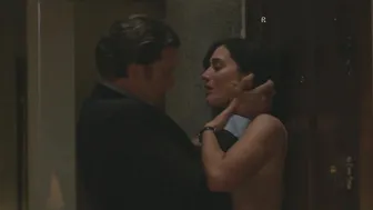 Lizzy Caplan Nude Tits Sex Scene 'Fatal Attraction' S1Ep2 2023