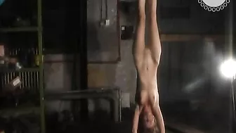 Hanged Upside Down And Whipped