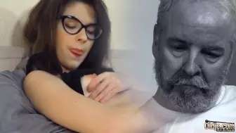 Sara Bell Getting Fucked By A Grandpa