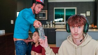 Kimmy Kimm - The Birthday Surprise (Asian, Teen, Blowjob, Brunette, Natural Tits, Gonzo, Hardcore)