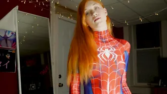 Spider Man Cosplayer Getting Fucked Orally In A Very Hot Release From Mattiedoll