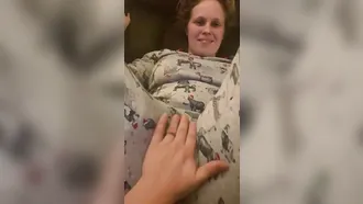 Kate Gordon Gets New Pjs Then Flashes And Rubs Her Pretty Pussy Until She Cums