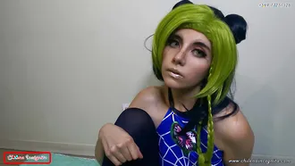 Jolyne Cujoh Cosplayer Showing Her Appealing Body And Makes You Think About Sex