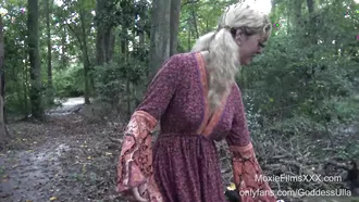 Moxiefilms Goes Wild In Risky Fuck In Woods Pov Style