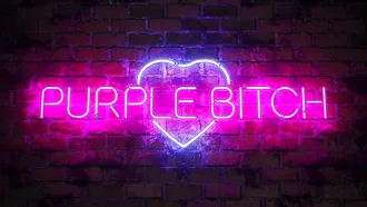 Watch Purple Bitch & Amber Hallibell Pleasure Each Other's Butts Until They're Dripping Wet