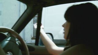 Let Me In: Babe Drives To Guys House To Get Some Dick