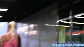 Publicagent Russian Blonde Is Fucked Hard Outside In Public