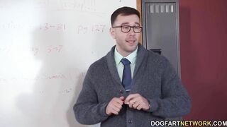 Cecilia Lion Takes Her Teachers Cock For Extra Credit