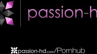 Passion-Hd Round Booty Brunette Fucked With Messy Facial