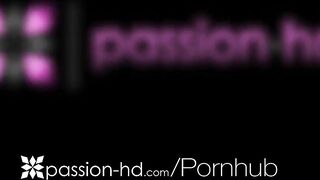 Passion-Hd Stretching Out Tight Pink Pussy