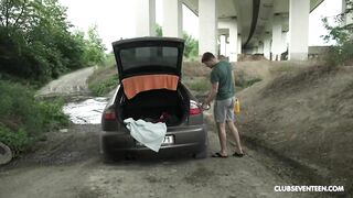 Milena Devi Fucked In The Trunk Of A Car