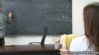 Innocenthigh Sexy Schoolgirl Rilynn Rae Classroom Rammed