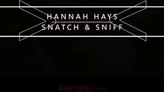 Karups - Hannah Hays Fucks Her Panty Sniffing Creeper