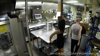 Wicked - Gianna Nicole Fucks Her Boss In The Kitchen