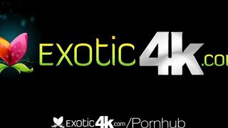 Exotic4K Ebony Filled Up With Cum - Interracial Fuck