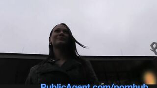 Publicagent Pretty Brunette Fucked Outside In The Middle Of Nowhere