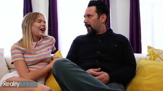 Reality Junkies - Hot Chick Coco Lovelock Gets Curious About Tasting Her New Stepdad's Huge Cock