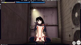 3D Hentai Ryuko Matoi Rides A Dildo