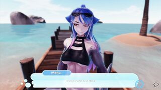 Hentai 3D - Mako Na Praia 2 - Monster Girl Island